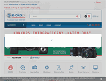 Tablet Screenshot of e-oko.pl